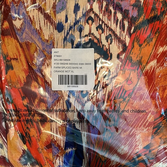 Farm Rio x Anthropologie Spliced Bare Midi Dress - Picture 5 of 8